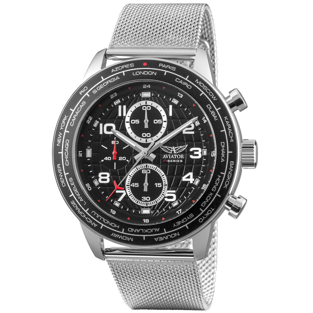 Produktbild för AVIATOR AVW79886G407 - Quartz Klocka Herr (46MM)