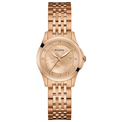 Bulova BULOVA 97S112 - Quartz Klocka Dam (27MM)