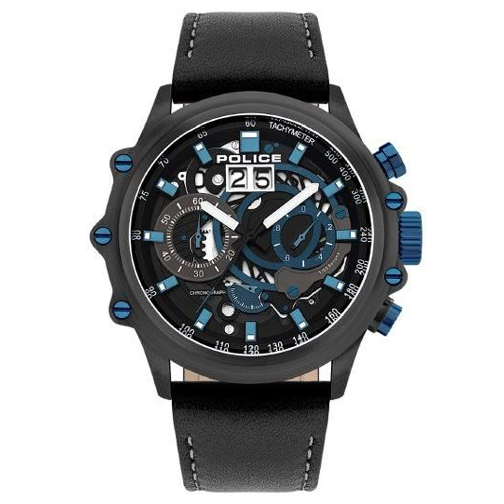 Produktbild för POLICE PL16018JSU02 - Quartz Klocka Herr (48MM)