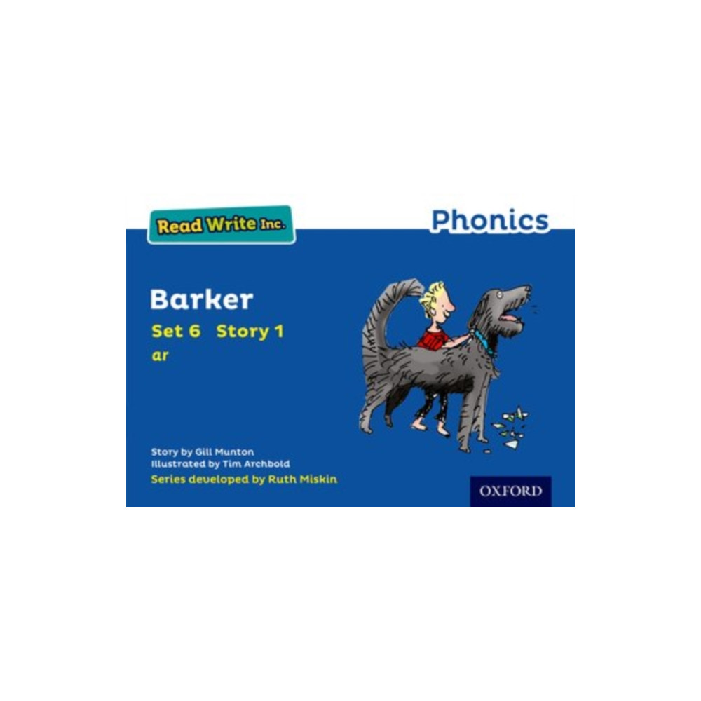 Produktbild för Read Write Inc. Phonics: Barker (Blue Set 6 Storybook 1) (häftad, eng)