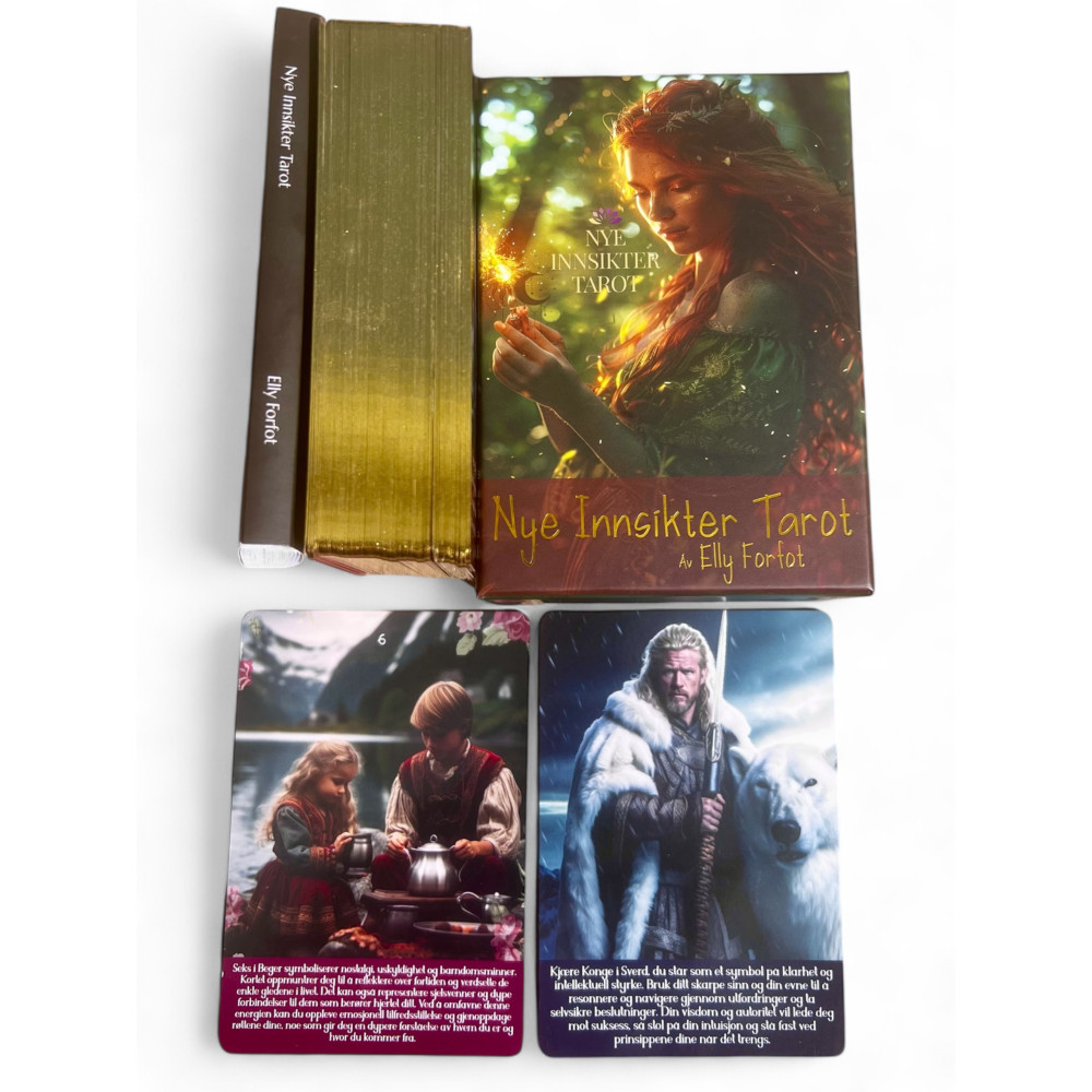 Produktbild för Nye innsikter tarot (Norsk)