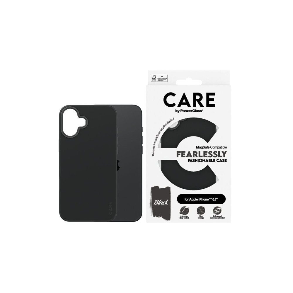 Produktbild för CARE by PanzerGlass - baksidesskydd för mobiltelefon