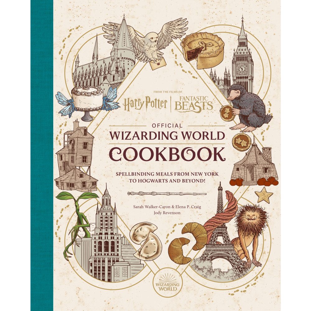 Produktbild för Harry Potter and Fantastic Beasts: Official Wizarding World Cookbook: Spellbinding Meals from New York to Hogwarts and Beyond! (inbunden, eng)