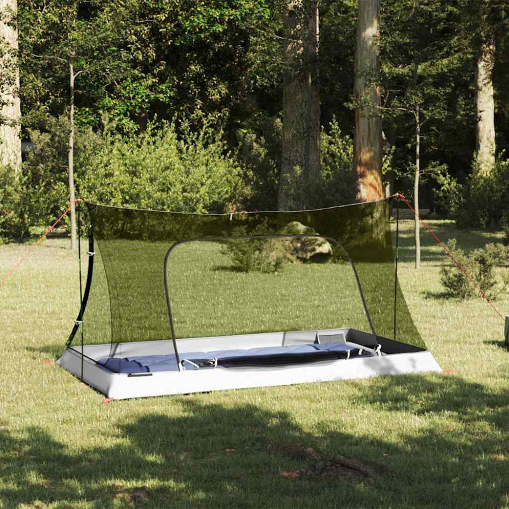 Produktbild för Innertält Svart 220 x 128 x 110 cm Nät