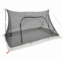 Produktbild för Innertält Svart 220 x 128 x 110 cm Nät