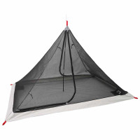 Produktbild för Innertält med tak med lagring Svart 240 x 160 x 133 cm Nät