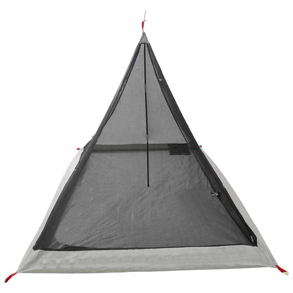 Produktbild för Innertält med tak med lagring Svart 240 x 160 x 133 cm Nät