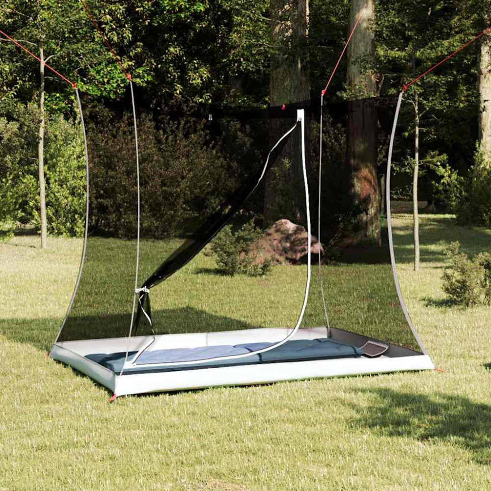 Produktbild för Innertält Svart 208 x 140 x 175 cm Nät