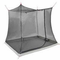 Produktbild för Innertält Svart 208 x 140 x 175 cm Nät