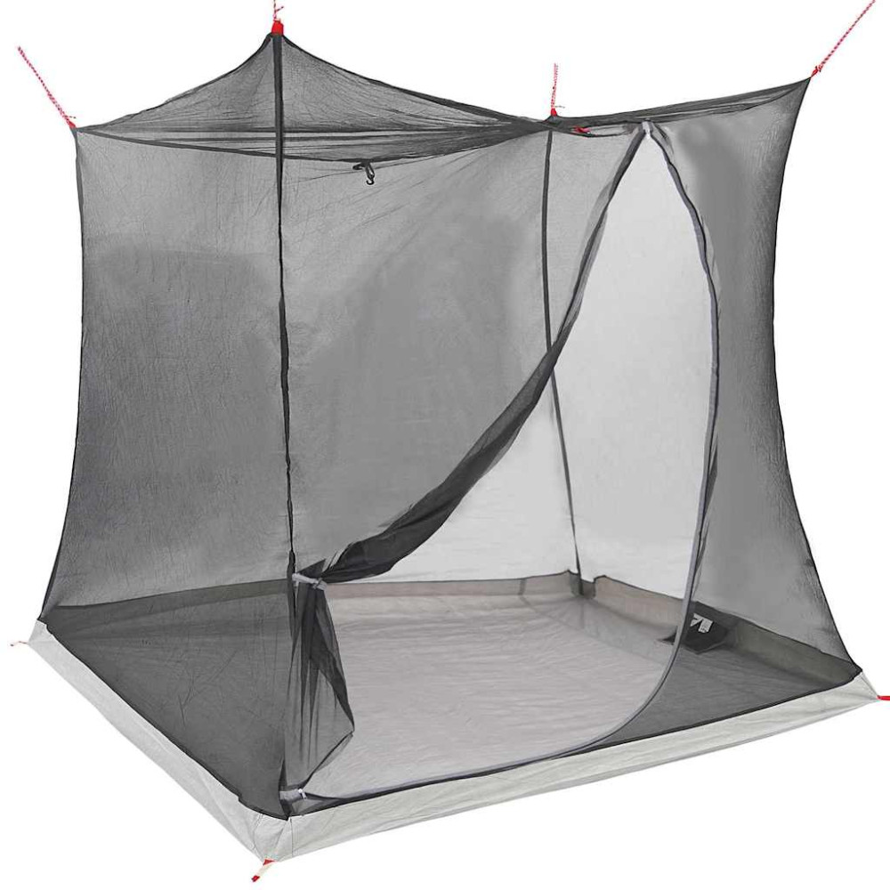 Produktbild för Innertält Svart 208 x 140 x 175 cm Nät