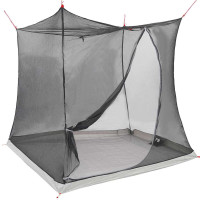 Produktbild för Innertält Svart 208 x 140 x 175 cm Nät