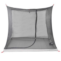 Produktbild för Innertält Svart 208 x 140 x 175 cm Nät