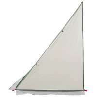 Produktbild för Baklucketält person 190 x 150 x 185 cm Vattentålig Grön taffeta