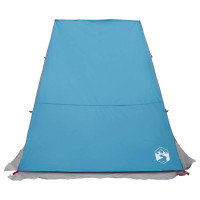 Produktbild för Baklucketält person 190 x 150 x 185 cm Vattentålig Blå taffeta