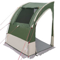 Produktbild för Baklucketält person 194 x 180 x 210 cm Grön taffeta