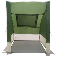 Produktbild för Baklucketält person 194 x 180 x 210 cm Grön taffeta