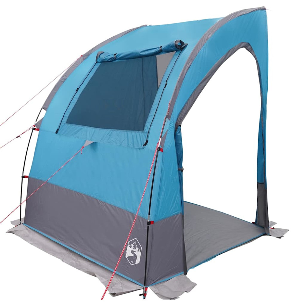Produktbild för Baklucketält person 194 x 180 x 210 cm Blå taffeta