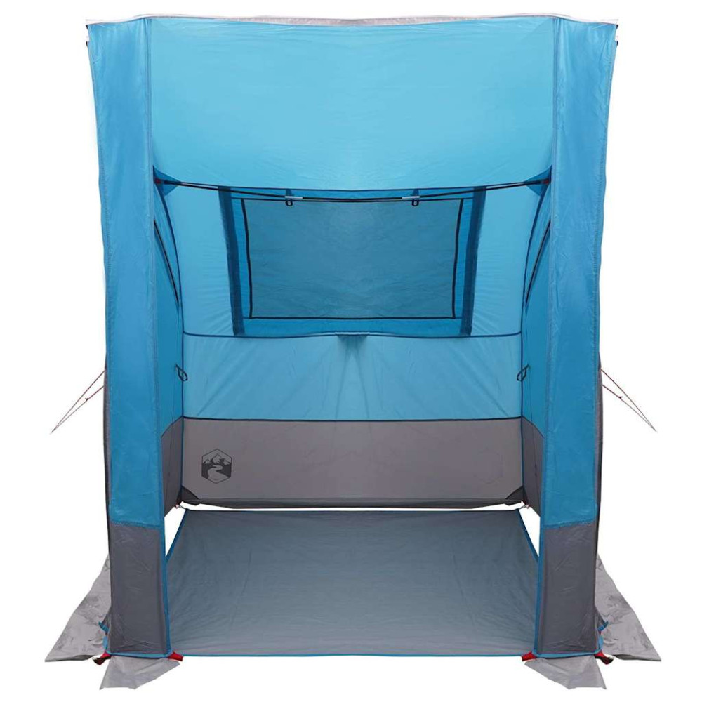Produktbild för Baklucketält person 194 x 180 x 210 cm Blå taffeta