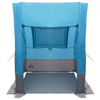Produktbild för Baklucketält person 194 x 180 x 210 cm Blå taffeta