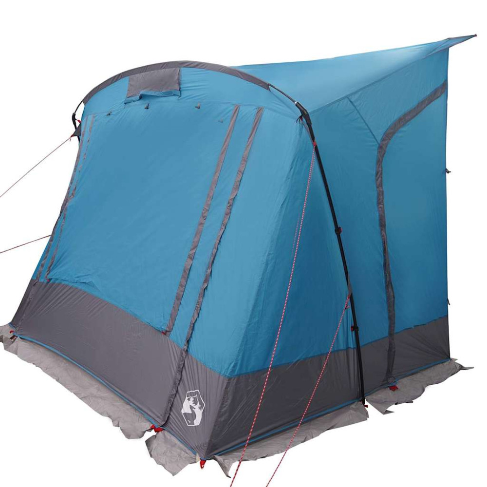 Produktbild för Baklucketält person 285 x 255 x 245 cm Vattentålig Blå taffeta