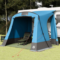 Produktbild för Baklucketält person 285 x 255 x 245 cm Vattentålig Blå taffeta