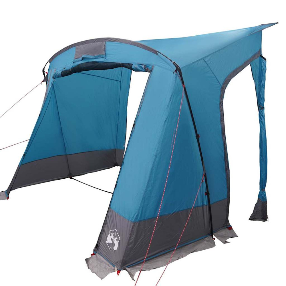 Produktbild för Baklucketält person 285 x 255 x 245 cm Vattentålig Blå taffeta