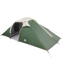 Produktbild för Tunnel tält med tak med lagring Grön 510 x 240 x 156 cm taffeta