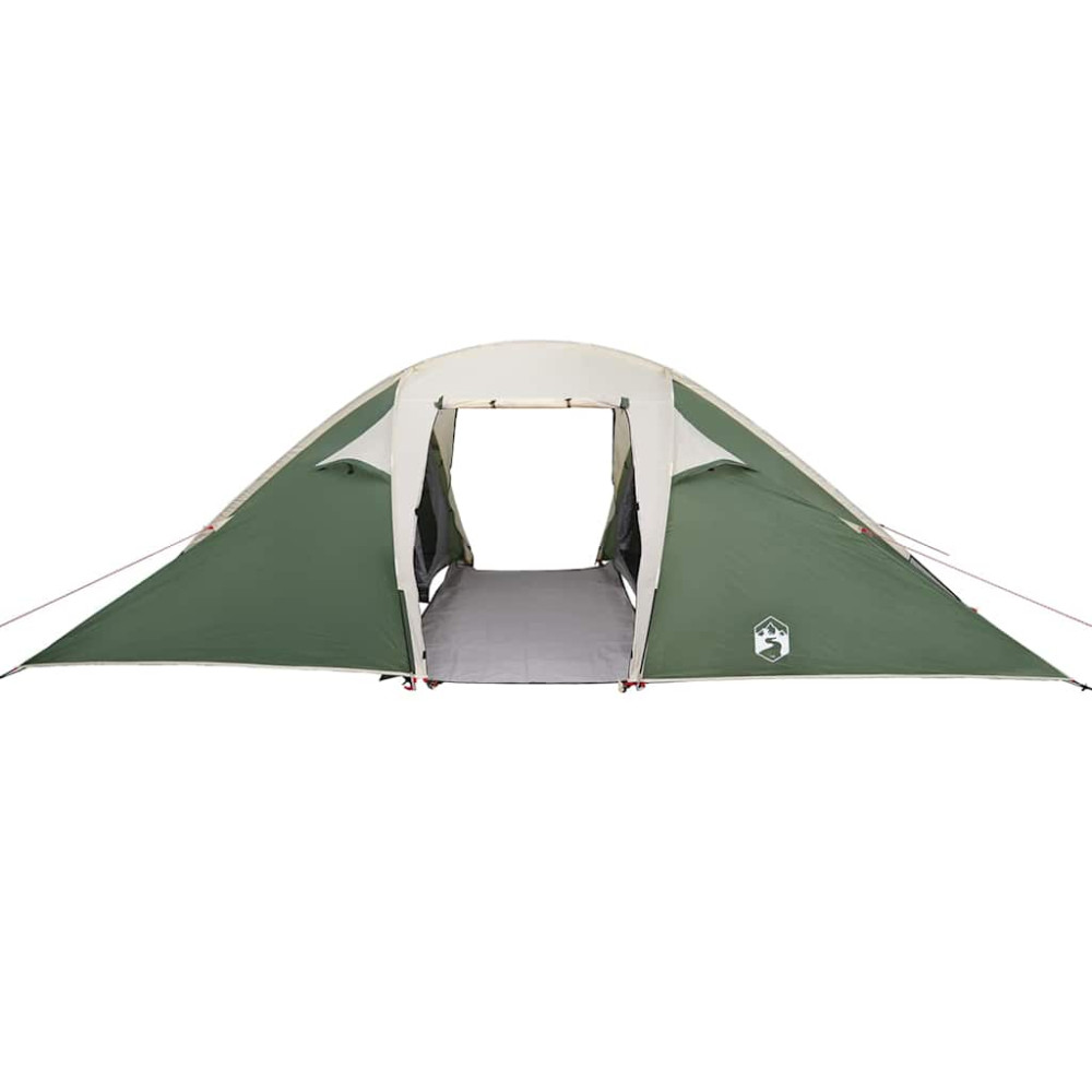 Produktbild för Tunnel tält med tak med lagring Grön 510 x 240 x 156 cm taffeta