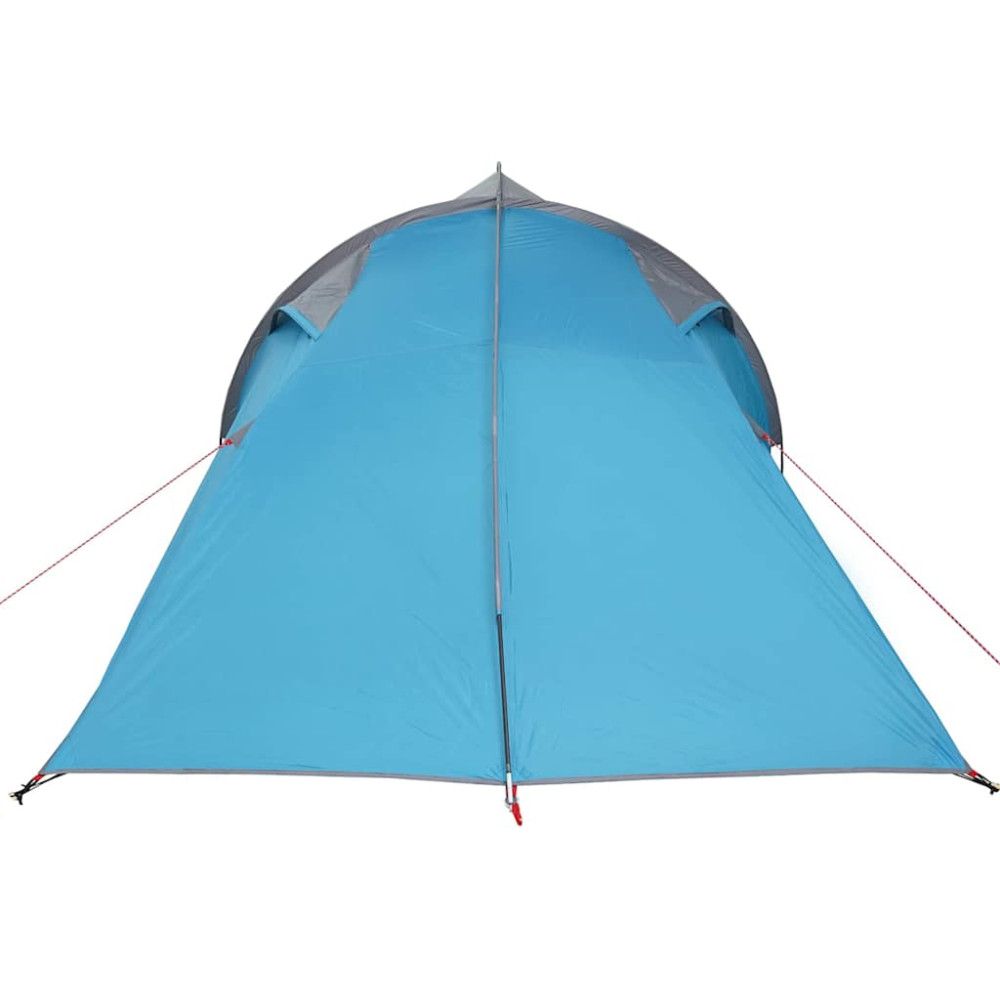 Produktbild för Tunnel tält med tak med lagring Blå 510 x 240 x 156 cm taffeta