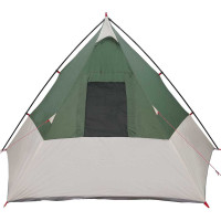 Produktbild för Tipi Tält med tak med lagring Grön 383 x 338 x 217 cm taffeta