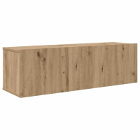 Produktbild för TV-bänkset 4 pcs Artisan Ek Konstruerat trä