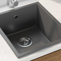 Produktbild för Diskho Grå 38 x 44 x 20 cm Granit