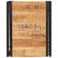 Produktbild för Badrumshylla för Brun 40 x 50 x 23 cm Solitt Grovt Mangoträ