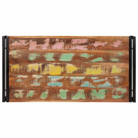 Produktbild för Badrumshylla Flerfärgsdesign 100 x 50 x 23 cm