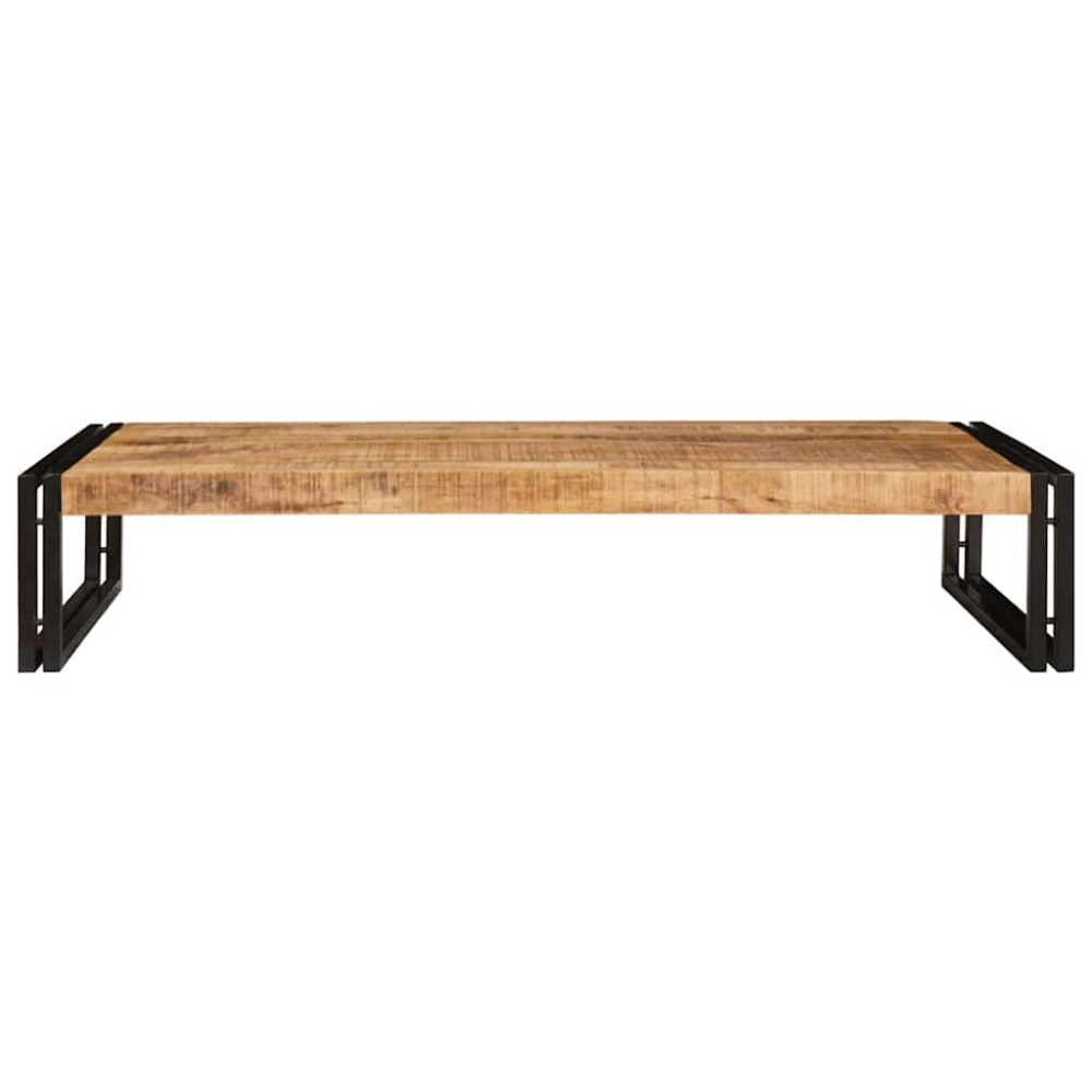 Produktbild för Badrumshylla för Brun 120 x 50 x 23 cm Solitt Grovt Mangoträ