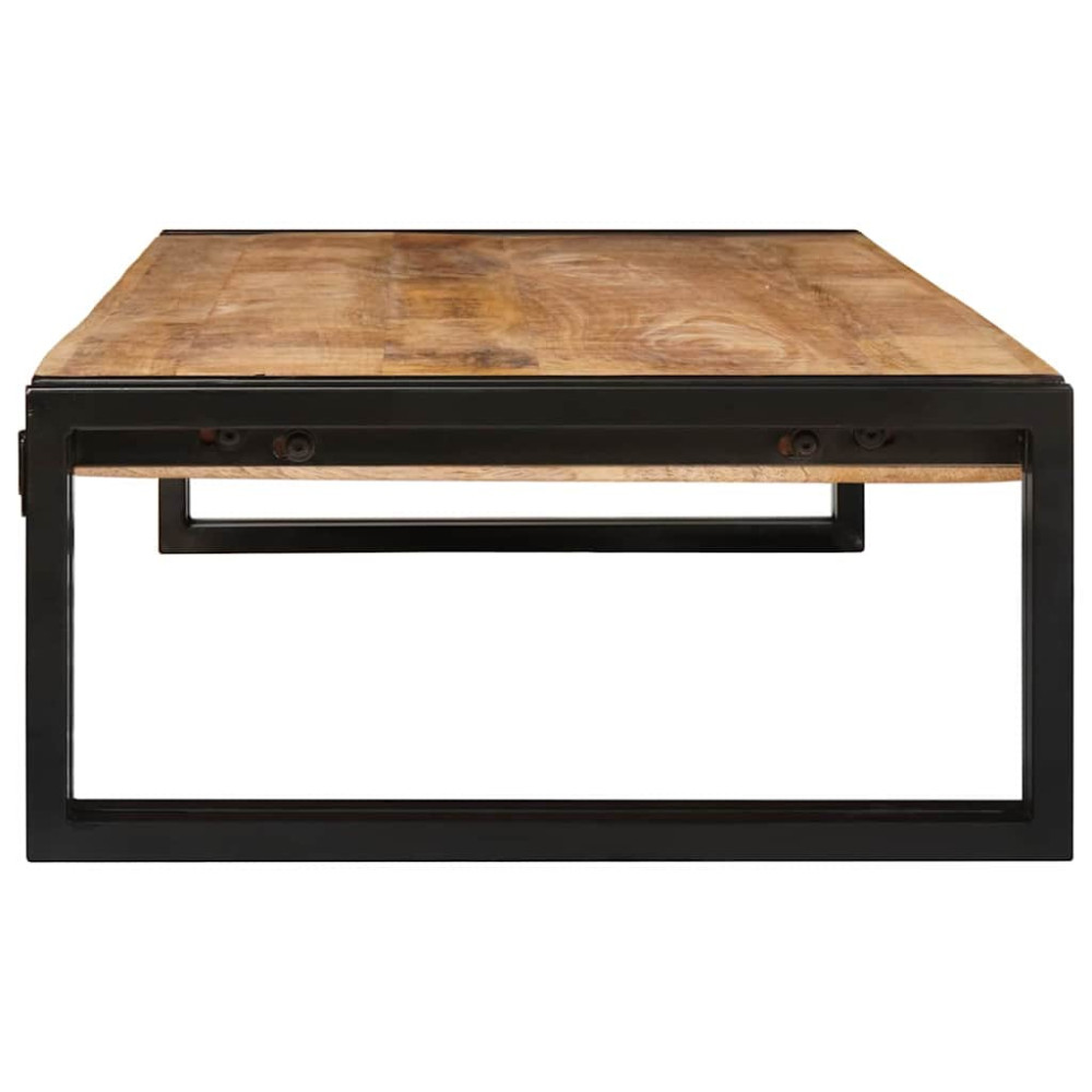 Produktbild för Badrumshylla för Brun 120 x 50 x 23 cm Solitt Grovt Mangoträ