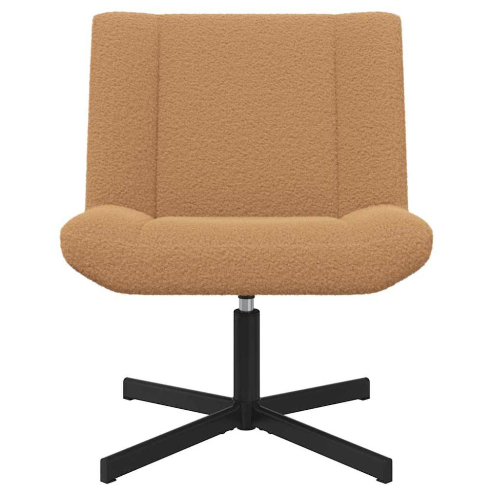 Produktbild för Skrivstol Beige 63 x 75 x 76 cm Sheepskin