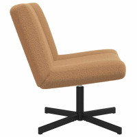 Produktbild för Skrivstol Beige 63 x 75 x 76 cm Sheepskin