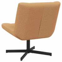 Produktbild för Skrivstol Beige 63 x 75 x 76 cm Sheepskin