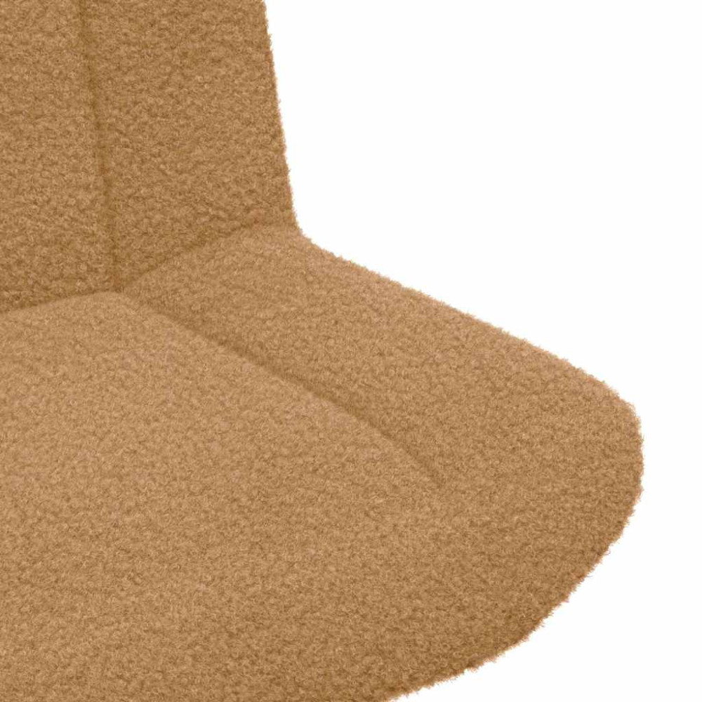 Produktbild för Skrivstol Beige 63 x 75 x 76 cm Sheepskin