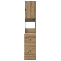 Produktbild för Köksbuffé med låda med hylla Artisan Ek 32 x 50 x 180 cm