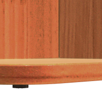 Produktbild för Kaffeebord Vaxbrun 80 x 39,5 x 33,5 cm Massiv furu