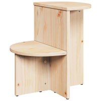 Produktbild för Kaffeebord Naturfärg 50 x 40 x 50 cm Massiv furu