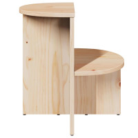 Produktbild för Kaffeebord Naturfärg 50 x 40 x 50 cm Massiv furu