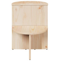 Produktbild för Kaffeebord Naturfärg 50 x 40 x 50 cm Massiv furu