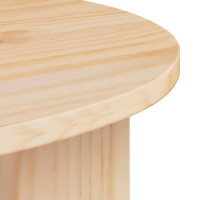 Produktbild för Kaffeebord Naturfärg 50 x 40 x 50 cm Massiv furu