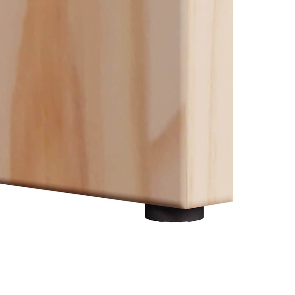 Produktbild för Kaffeebord Naturfärg 50 x 40 x 50 cm Massiv furu