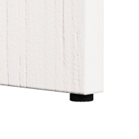 Produktbild för Kaffeebord Vit 50 x 40 x 50 cm Massiv furu