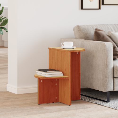 vidaXL Kaffeebord Vaxbrun 50 x 40 x 50 cm Massiv furu