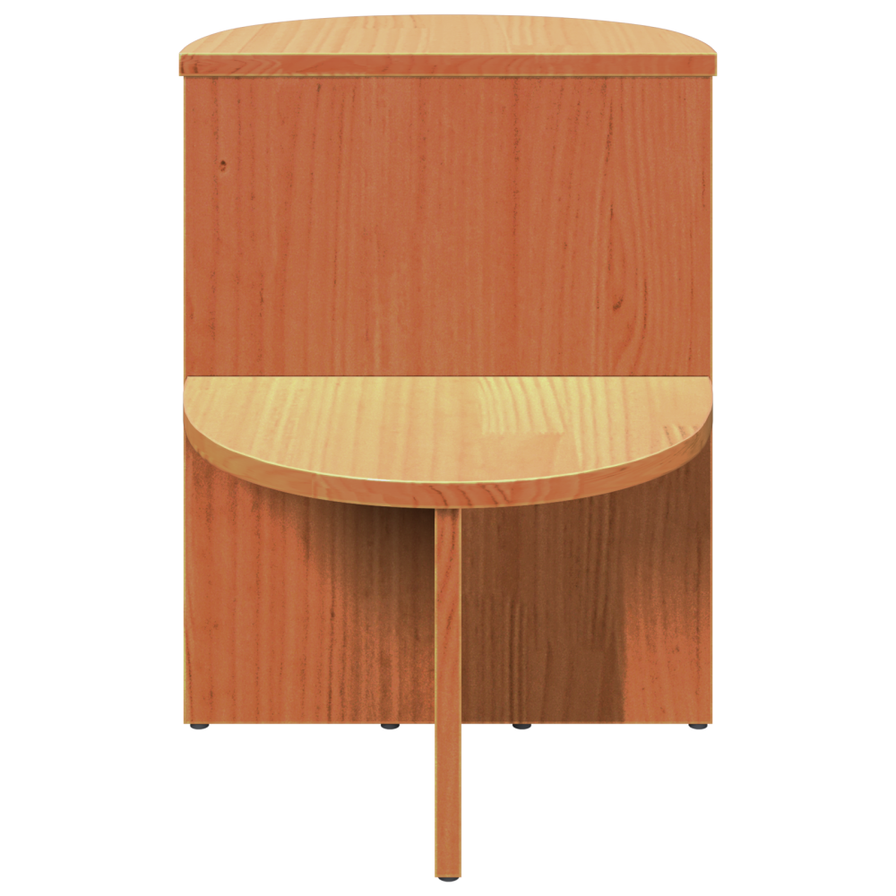Produktbild för Kaffeebord Vaxbrun 50 x 40 x 50 cm Massiv furu